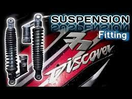How to install rear shockers in discover bike - YouTube
